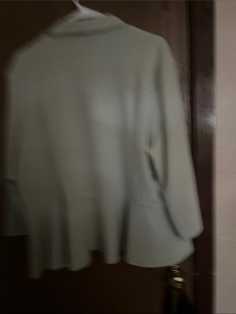 Light Sage Open-Front Women’s Jacket - Picture 3 of 3